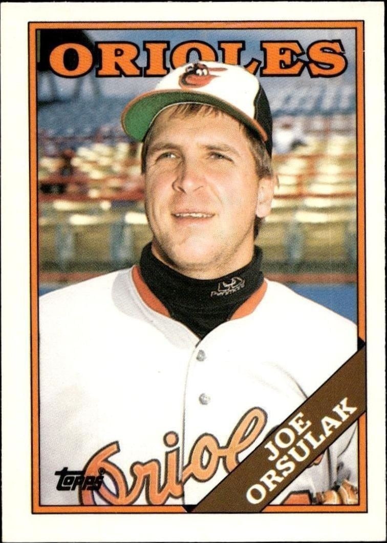 Joe Orsulak 1988 Topps Traded #78T Baseball Trading Card - Front 1988 Topps Traded Joe Orsulak #78T baseball trading card front
