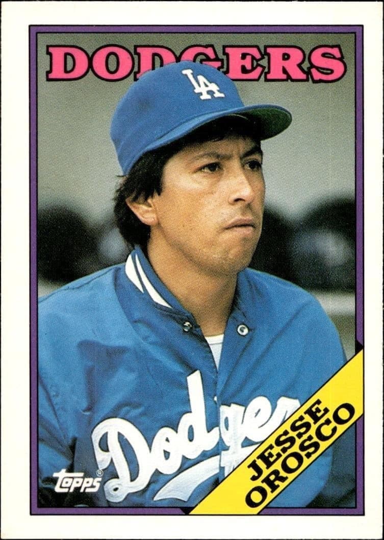 1988 Topps Traded Jesse Orosco #77T trading card