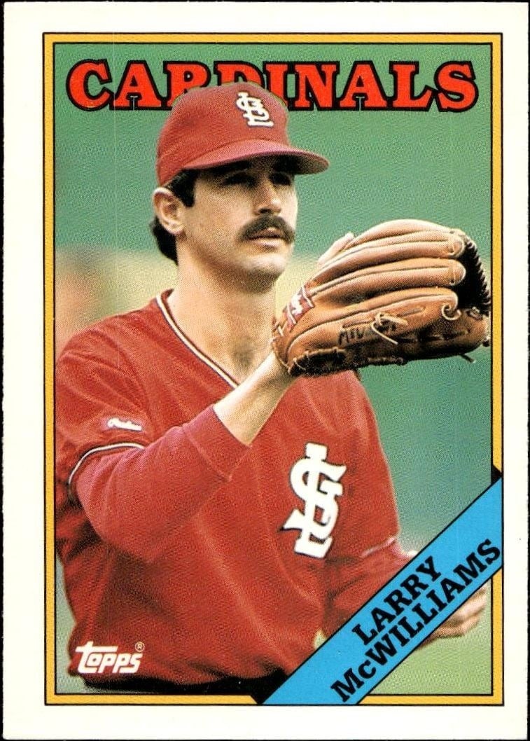 Larry McWilliams 1988 Topps Traded #70T Baseball Trading Card - Front 1988 Topps Traded Larry McWilliams #70T baseball trading card front
