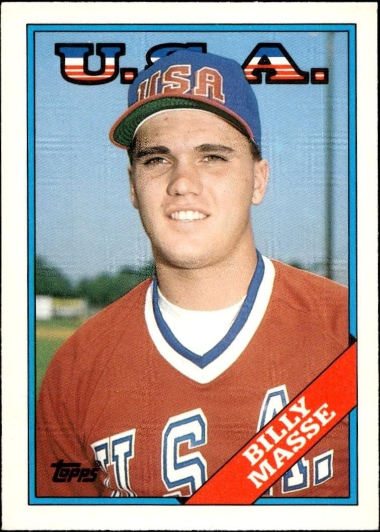 Billy Masse 1988 Topps Traded #67T Baseball Trading Card - Front 1988 Topps Traded Billy Masse #67T baseball trading card front