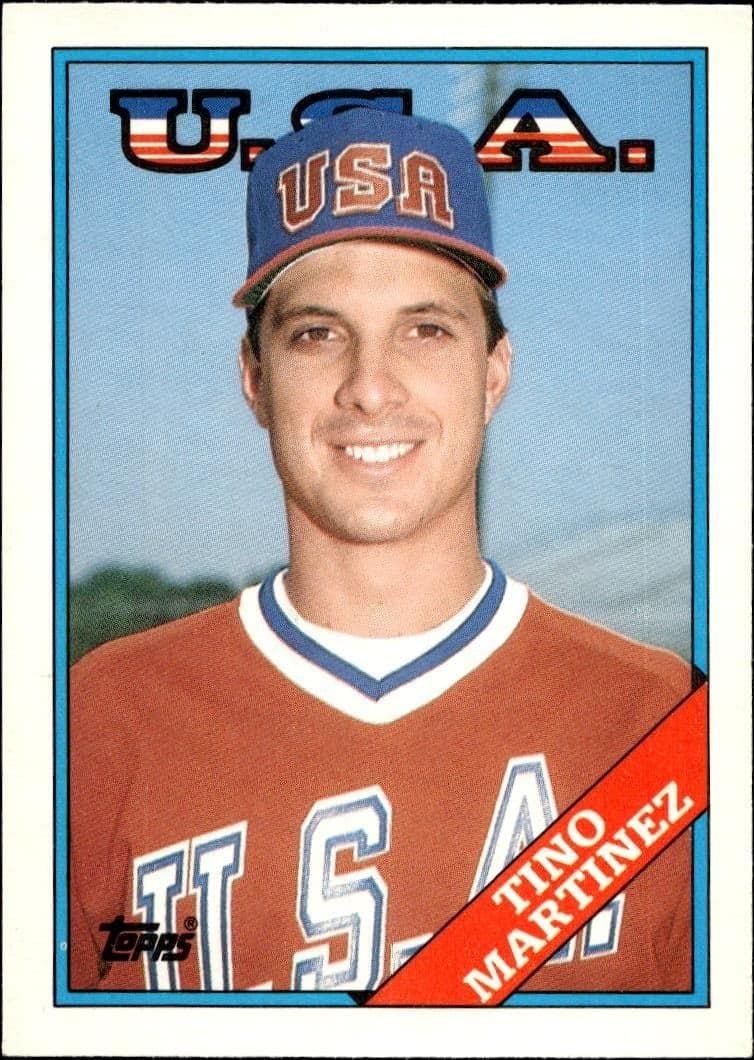 1988 Topps Traded Tino Martinez #66T trading card