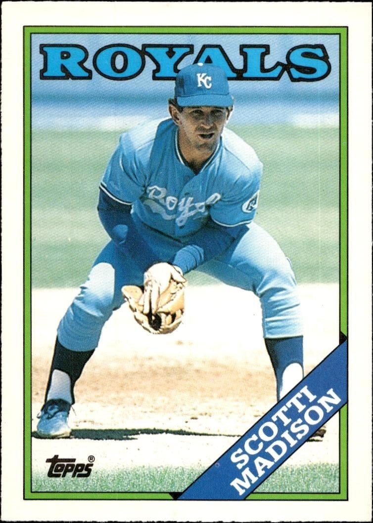 Scotti Madison 1988 Topps Traded #63T Baseball Trading Card - Front 1988 Topps Traded Scotti Madison #63T baseball trading card front