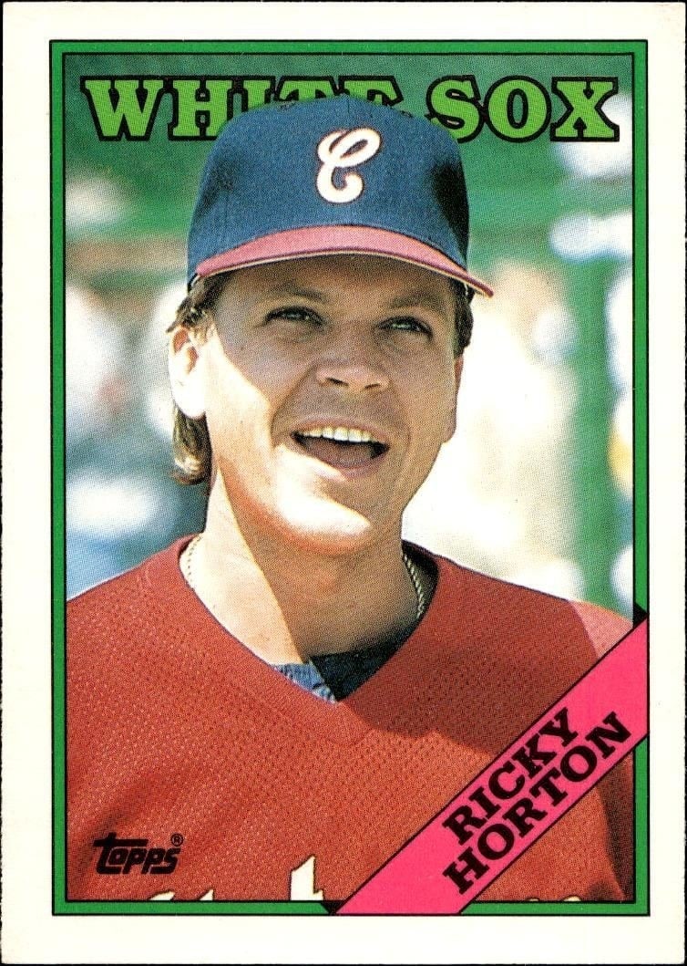 Ricky Horton 1988 Topps Traded #51T Baseball Trading Card - Front 1988 Topps Traded Ricky Horton #51T baseball trading card front
