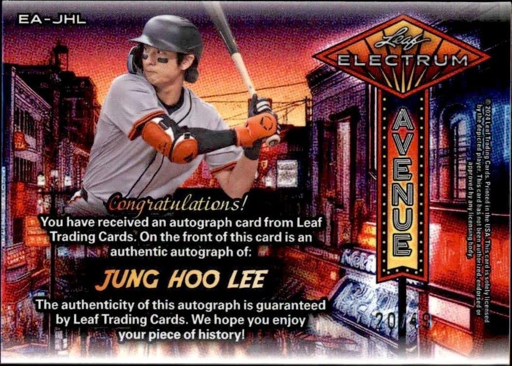 Jung Hoo Lee - Back