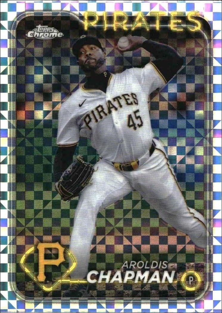 2024 Topps Chrome Update Series Aroldis Chapman #USC6 trading card