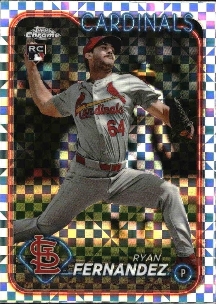 2024 Topps Chrome Update Series Ryan Fernandez #USC115 trading card