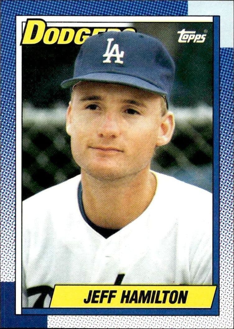 1990 Topps Jeff Hamilton #426 trading card