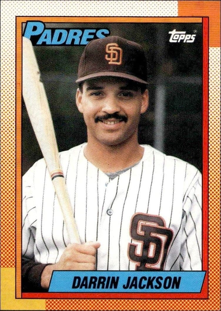 1990 Topps Darrin Jackson #624 trading card