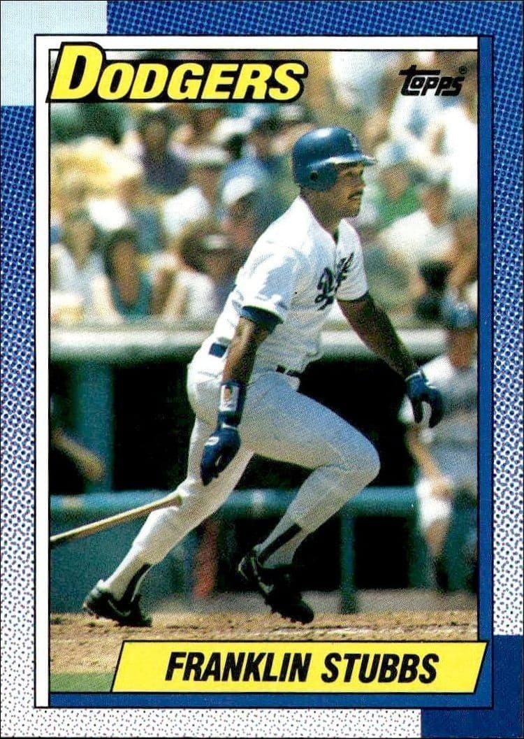 1990 Topps Franklin Stubbs #56 trading card