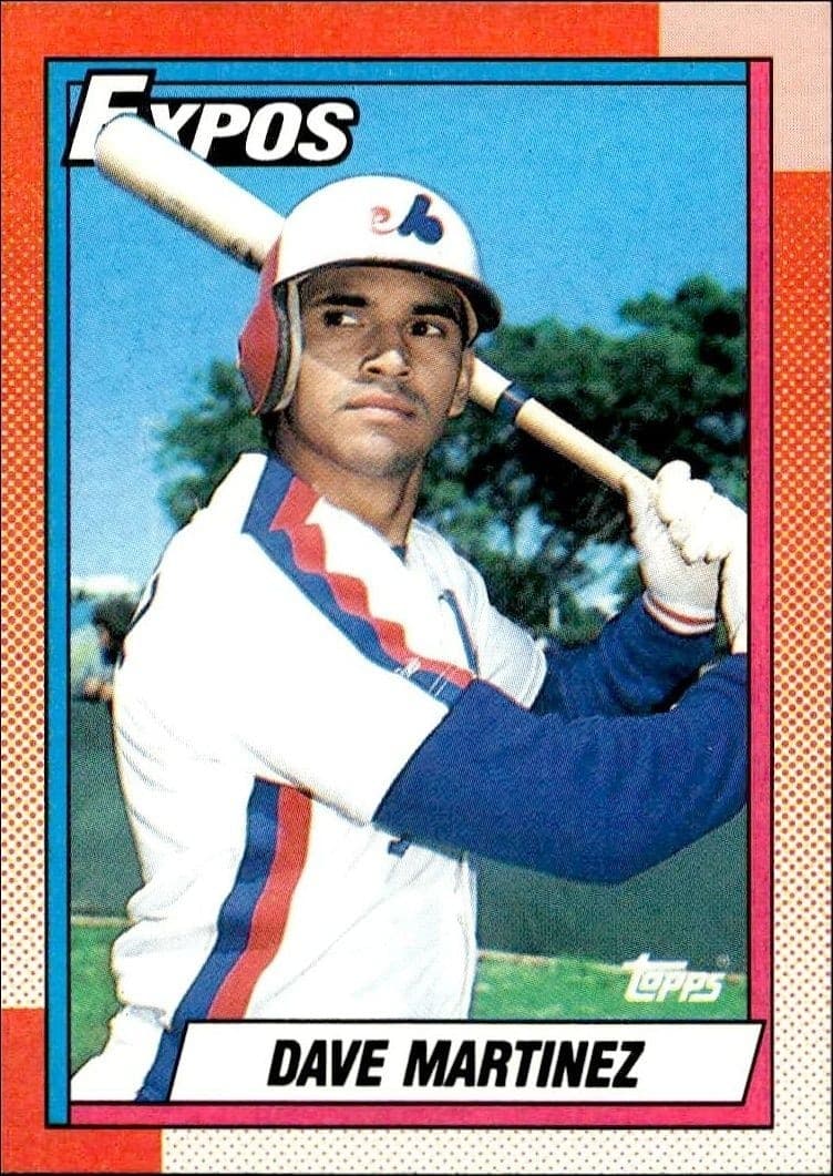 1990 Topps Dave Martinez #228 trading card