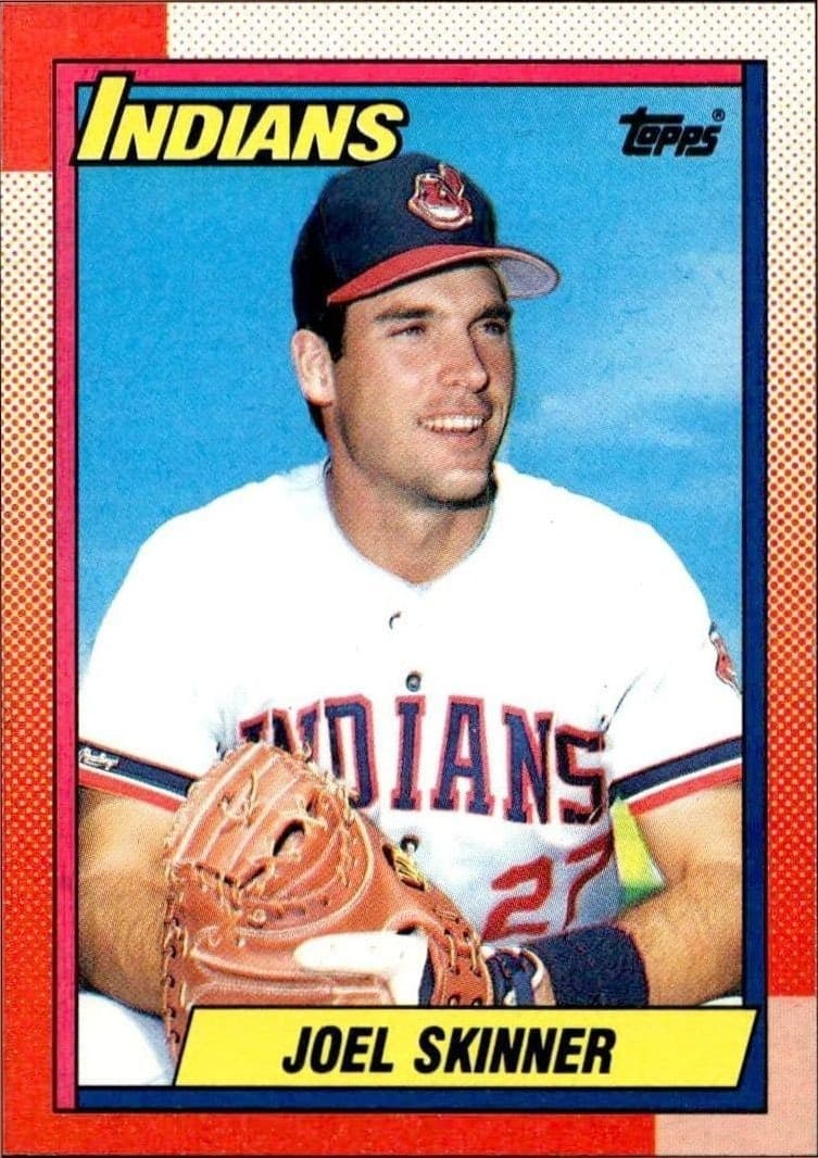 1990 Topps Joel Skinner #54 trading card