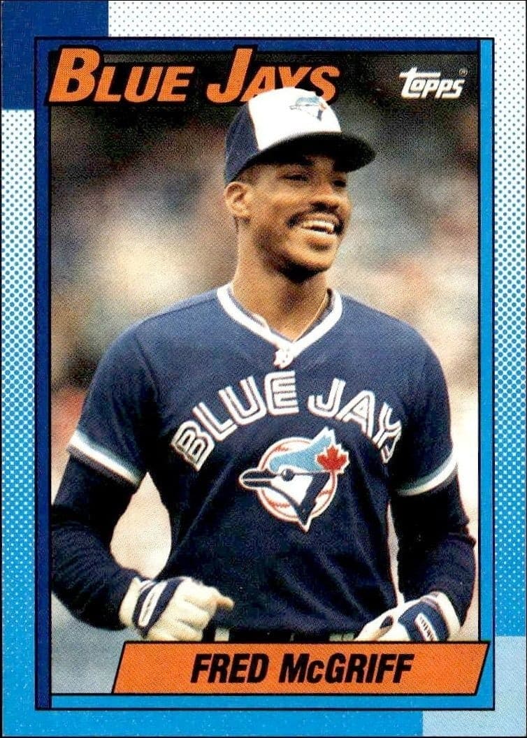 1990 Topps Fred McGriff #295 trading card