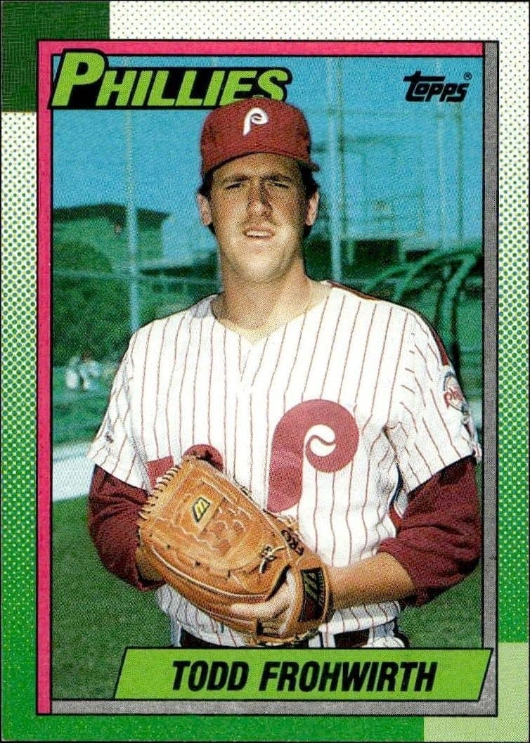 1990 Topps Todd Frohwirth #69 trading card