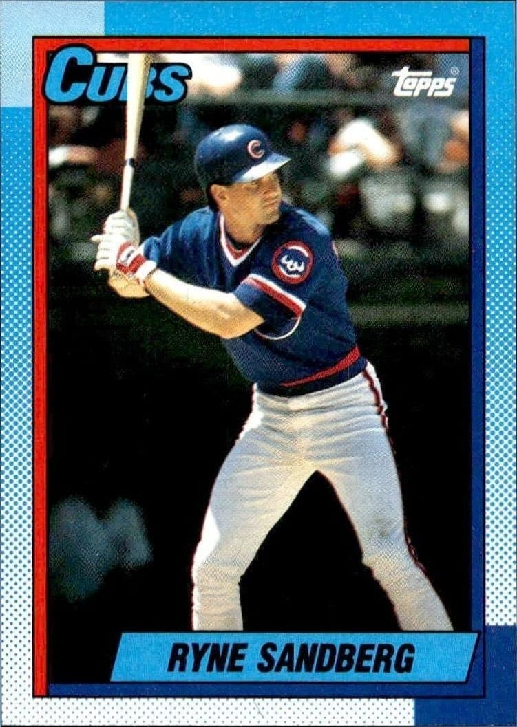 1990 Topps Ryne Sandberg #210 trading card