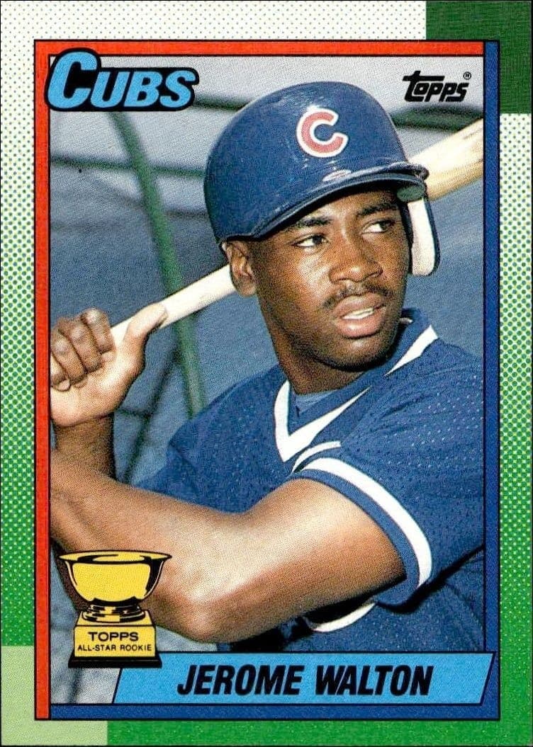 1990 Topps Jerome Walton #464 trading card