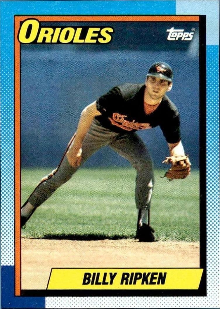 1990 Topps Billy Ripken #468 trading card