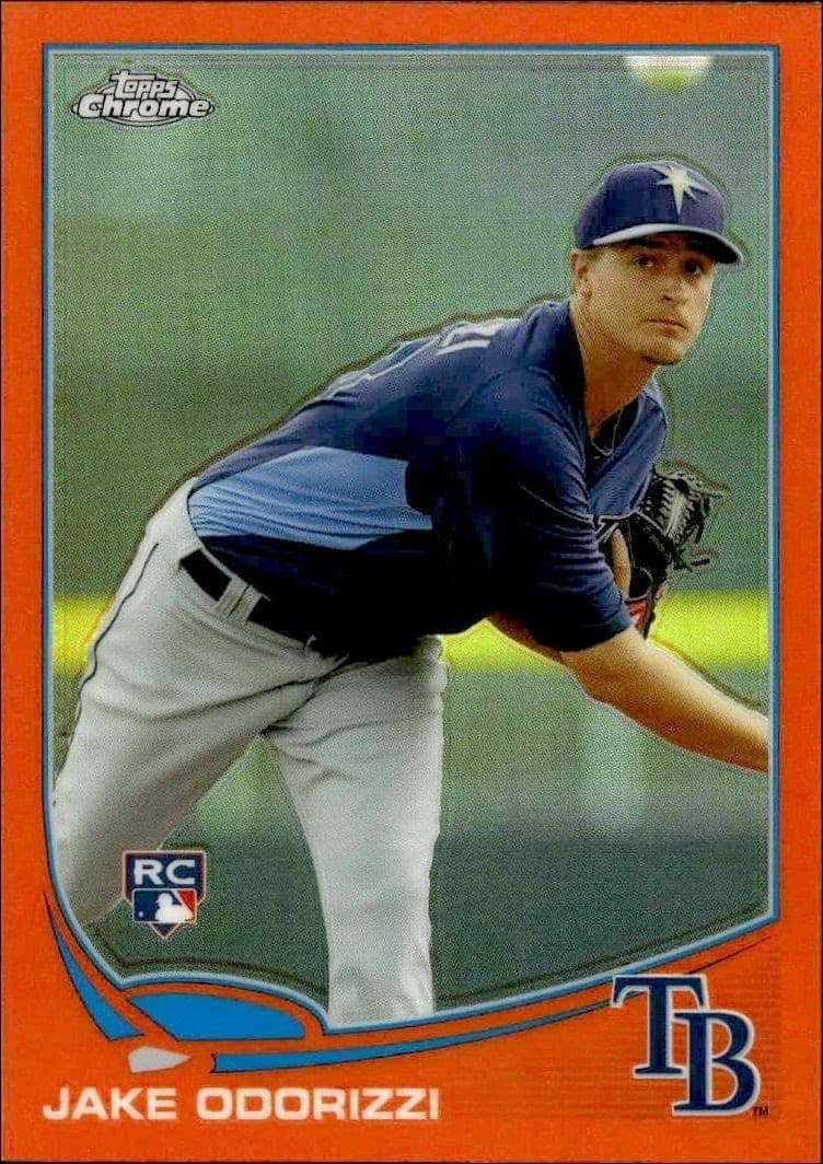 2013 Topps Chrome Jake Odorizzi #192 trading card