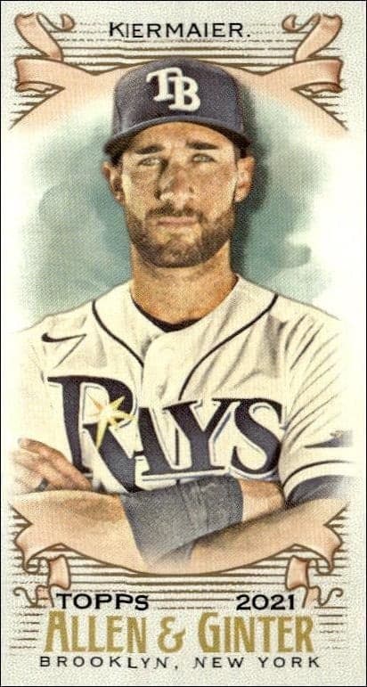 2021 Topps Allen & Ginter Kevin Kiermaier #246 trading card