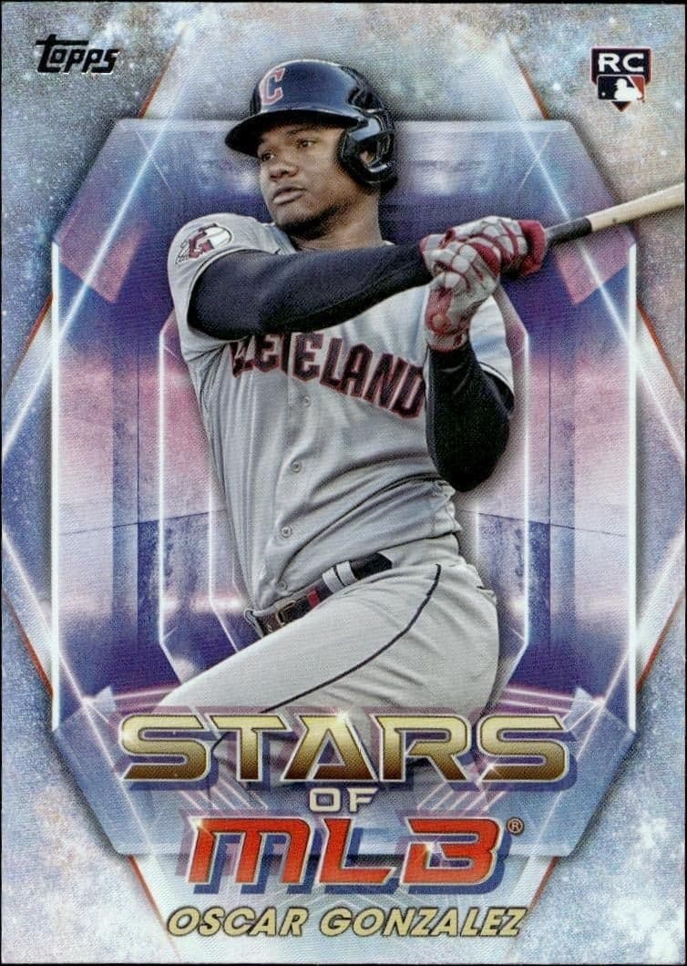 2023 Topps Series 2 Oscar Gonzalez #SMLBC-43 trading card