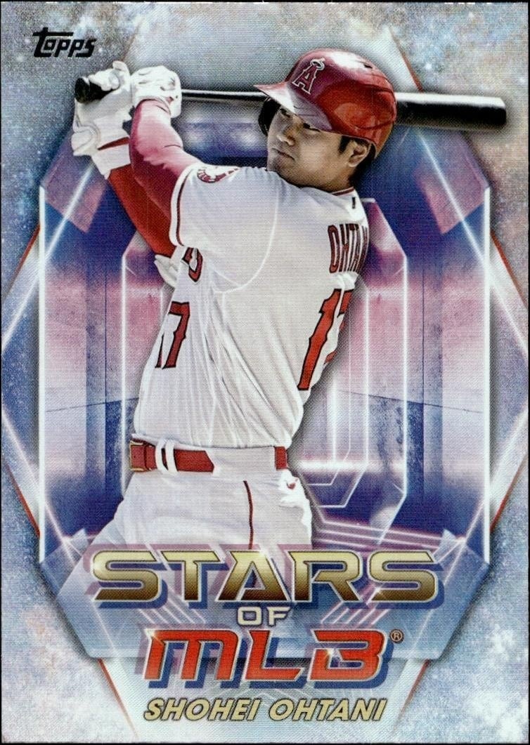 Shohei Ohtani 2023 Topps Series 2 #SMLBC-33 Baseball Trading Card - Front 2023 Topps Series 2 Shohei Ohtani #SMLBC-33 baseball trading card front