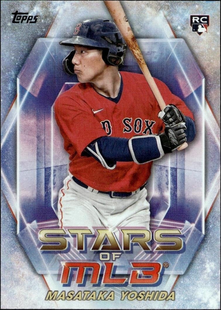 Masataka Yoshida 2023 Topps Series 2 #SMLB-60 Baseball Trading Card - Front 2023 Topps Series 2 Masataka Yoshida #SMLB-60 baseball trading card front