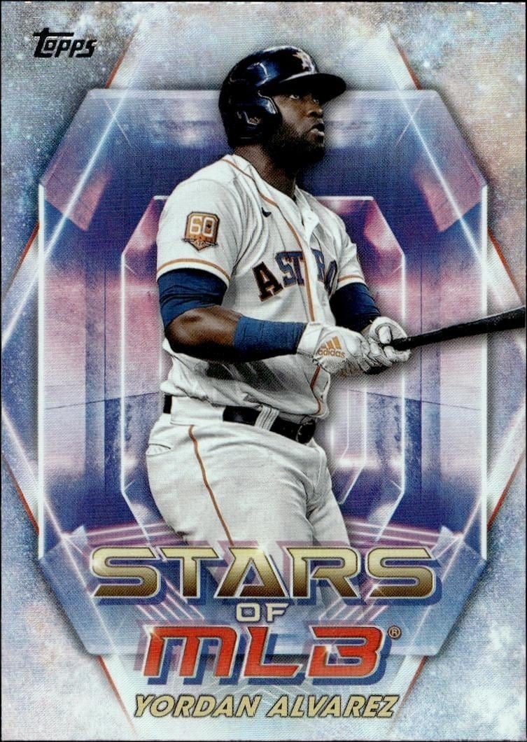 Yordan Alvarez 2023 Topps Series 2 #SMLB-45 Baseball Trading Card - Front 2023 Topps Series 2 Yordan Alvarez #SMLB-45 baseball trading card front