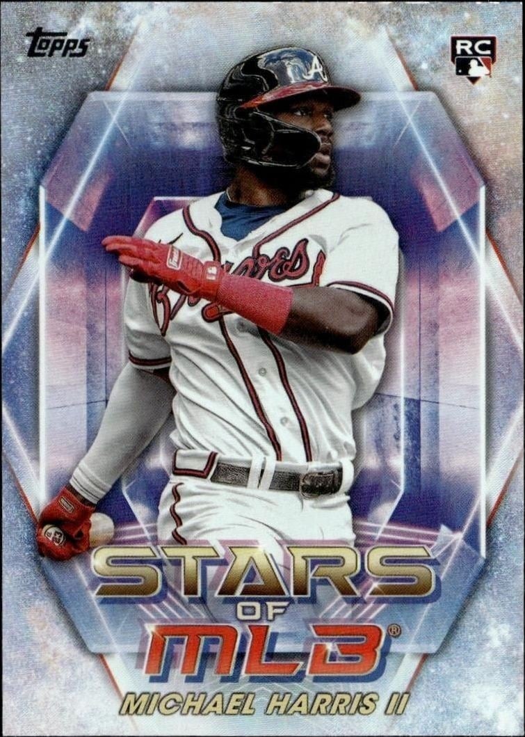 Michael Harris II 2023 Topps Series 2 #SMLB-35 Baseball Trading Card - Front 2023 Topps Series 2 Michael Harris II #SMLB-35 baseball trading card front
