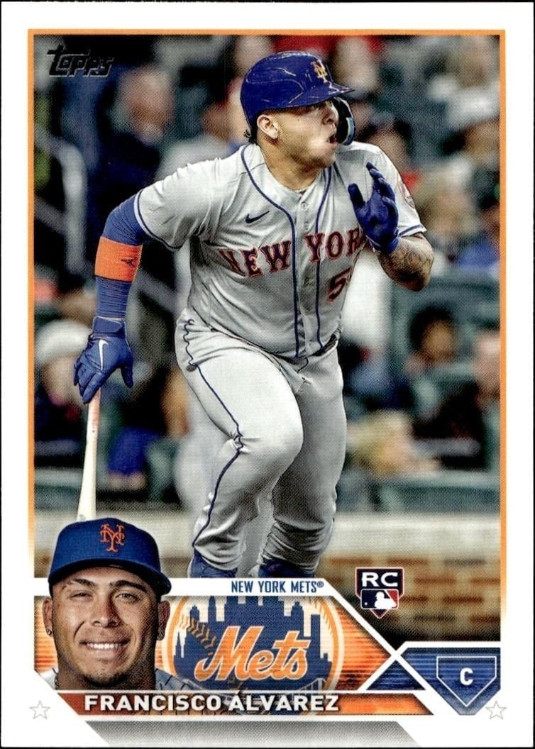 Francisco Alvarez 2023 Topps Series 2 #644 Baseball Trading Card - Front 2023 Topps Series 2 Francisco Alvarez #644 baseball trading card front