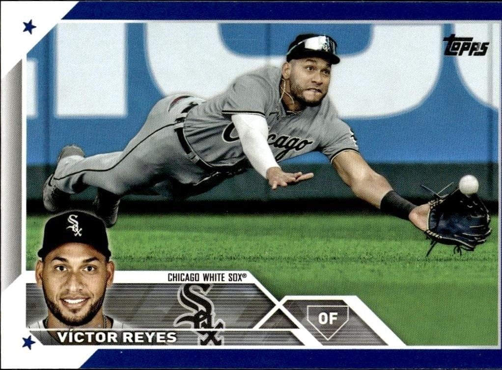 Victor Reyes 2023 Topps Series 2 #631 Baseball Trading Card - Front 2023 Topps Series 2 Victor Reyes #631 baseball trading card front