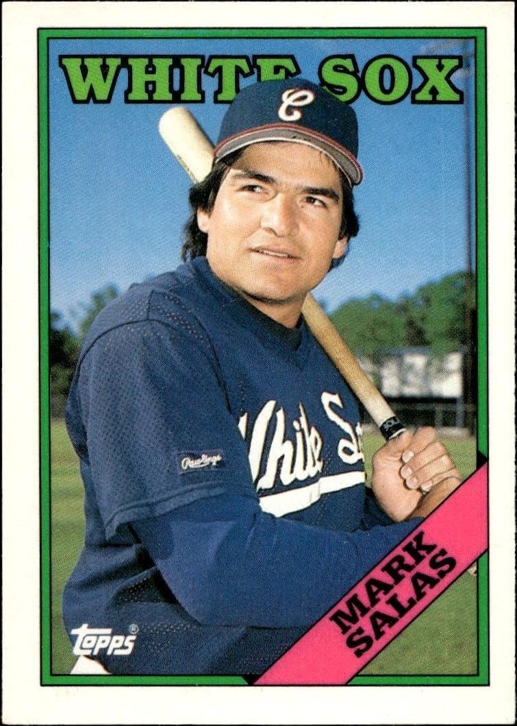 Mark Salas 1988 Topps Traded #99T Baseball Trading Card - Front 1988 Topps Traded Mark Salas #99T baseball trading card front