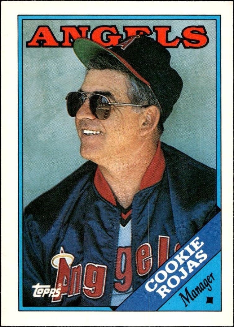 Cookie Rojas 1988 Topps Traded #97T Baseball Trading Card - Front 1988 Topps Traded Cookie Rojas #97T baseball trading card front