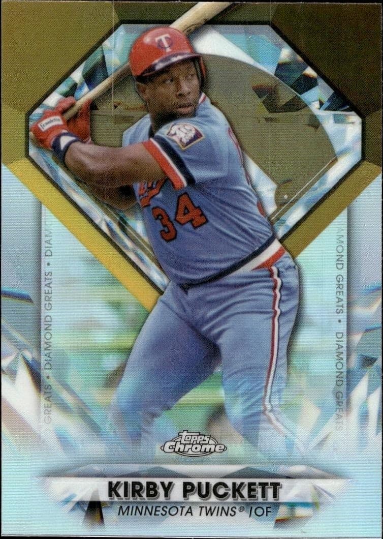 2022 Topps Chrome Update Kirby Puckett #DGC-38 trading card
