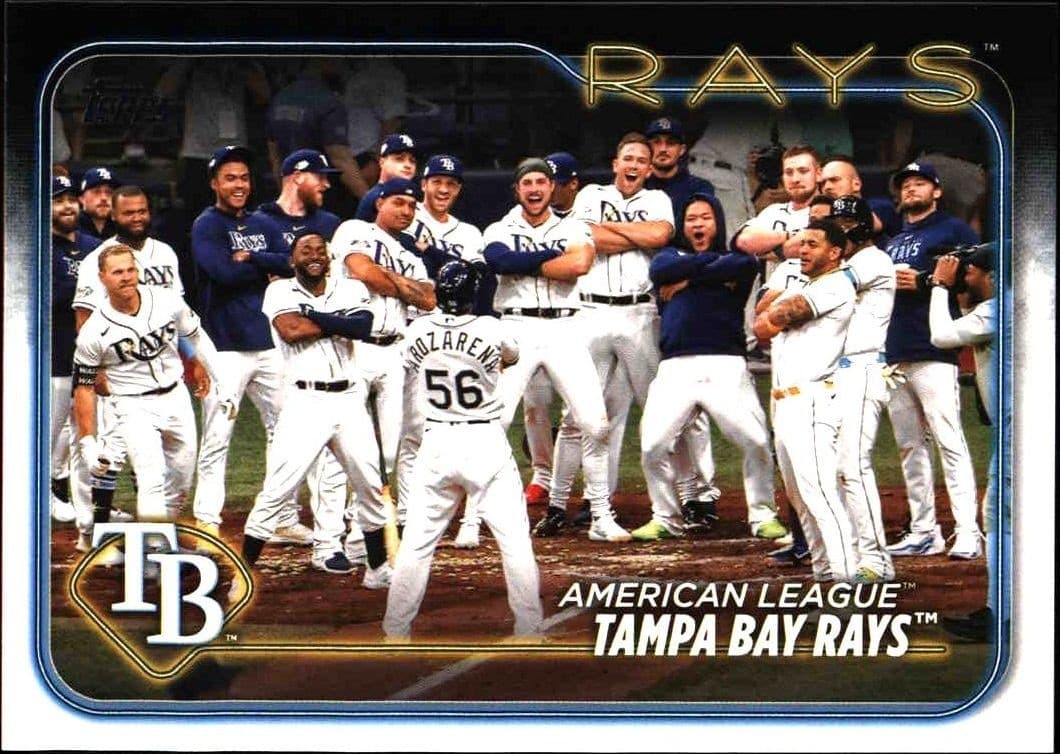 2024 Topps Series 1 Tampa Bay Rays #211 trading card