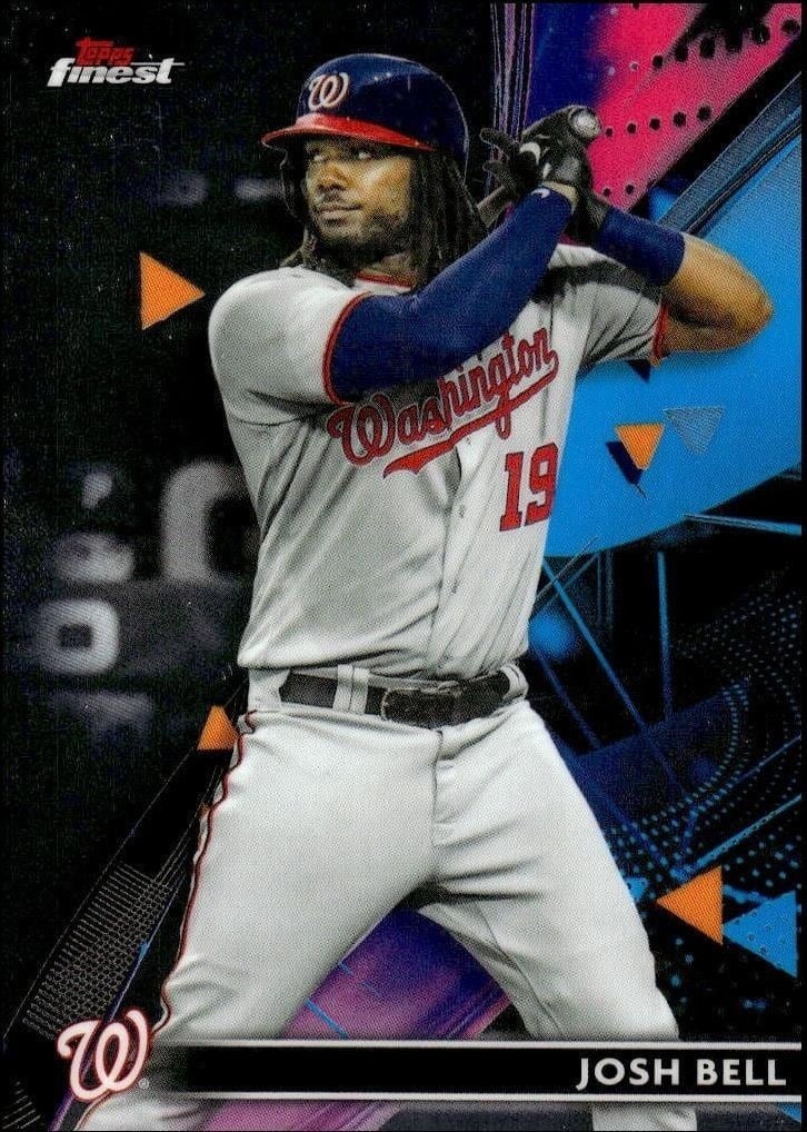 2021 Topps Finest Josh Bell #32 trading card