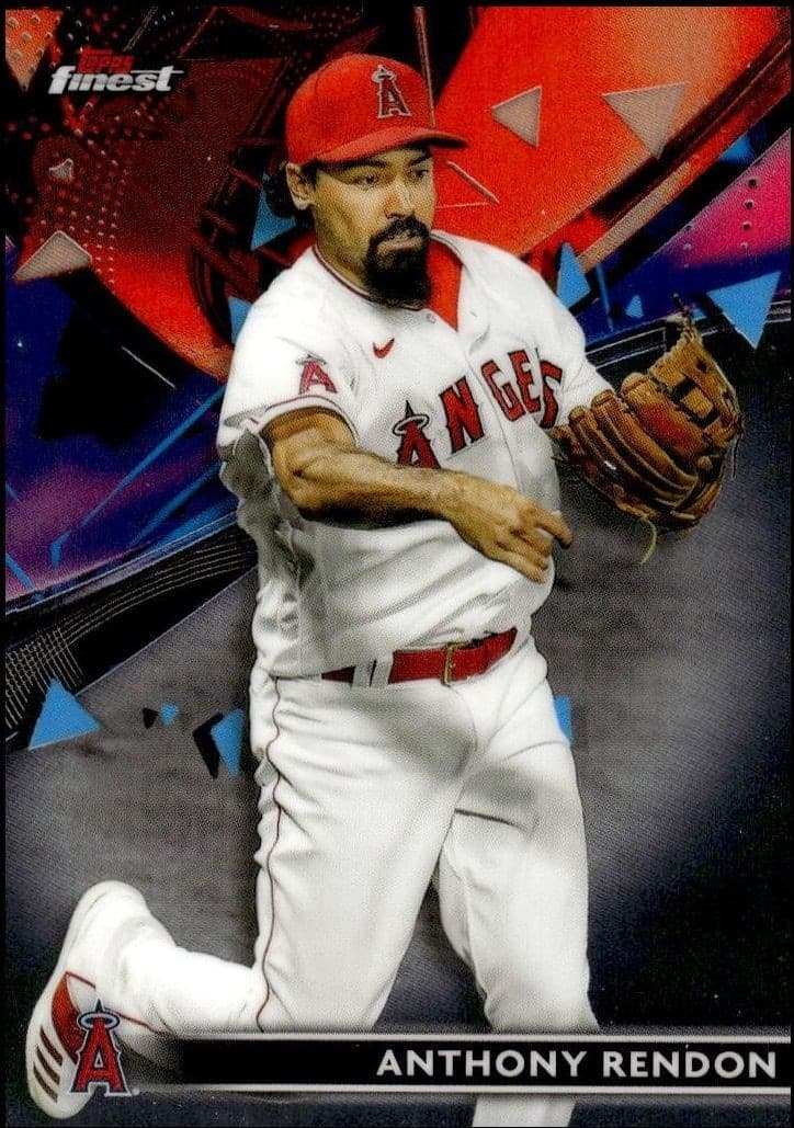 2021 Topps Finest Anthony Rendon #66 trading card