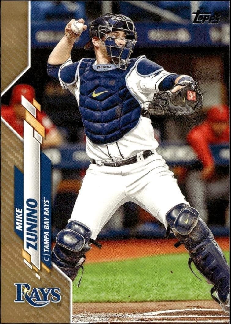 2020 Topps Series 2 Mike Zunino #554 trading card