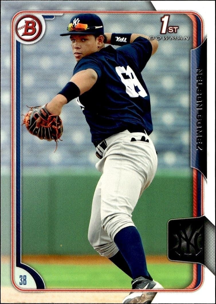 2015 Bowman Draft Nelson Gomez #BP116 trading card