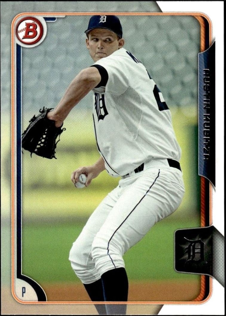 2015 Bowman Draft Austin Kubitza #BP32 trading card