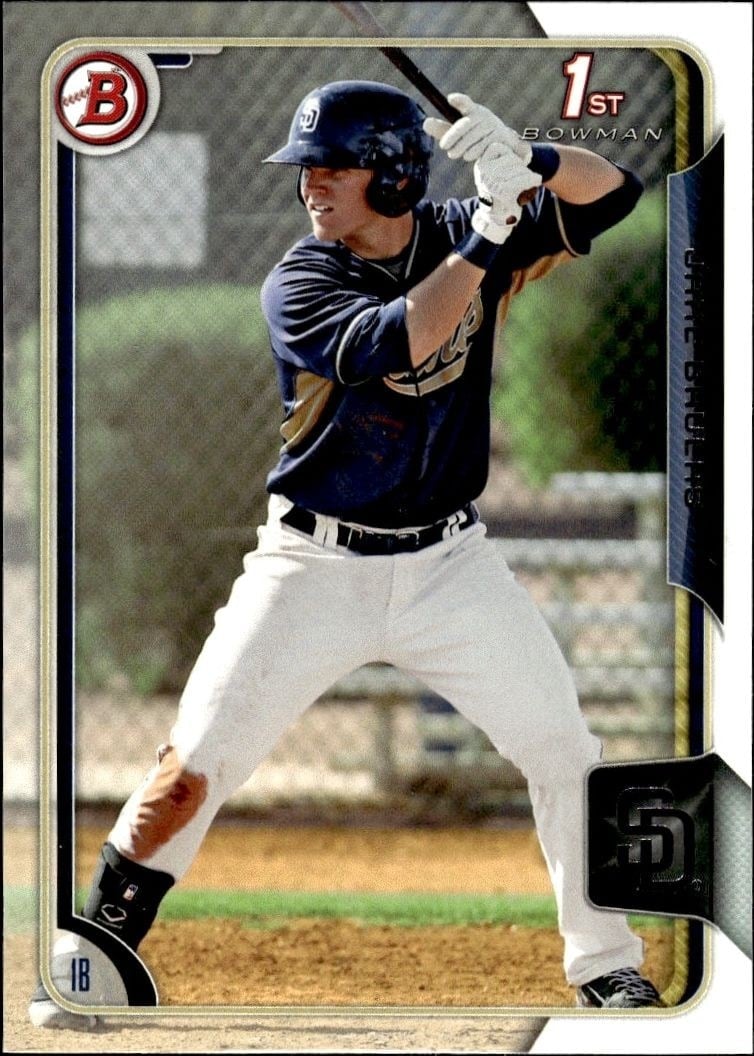 2015 Bowman Draft Jake Bauers #BP132 trading card