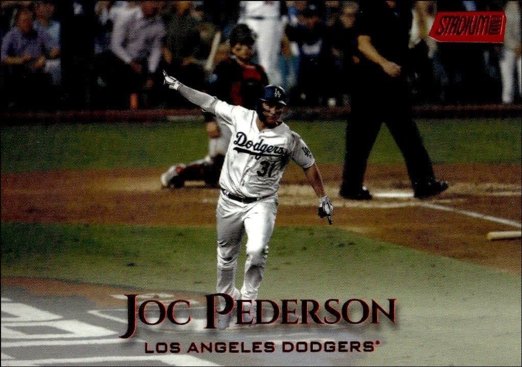 2019 Topps Stadium Club Joc Pederson #158 trading card