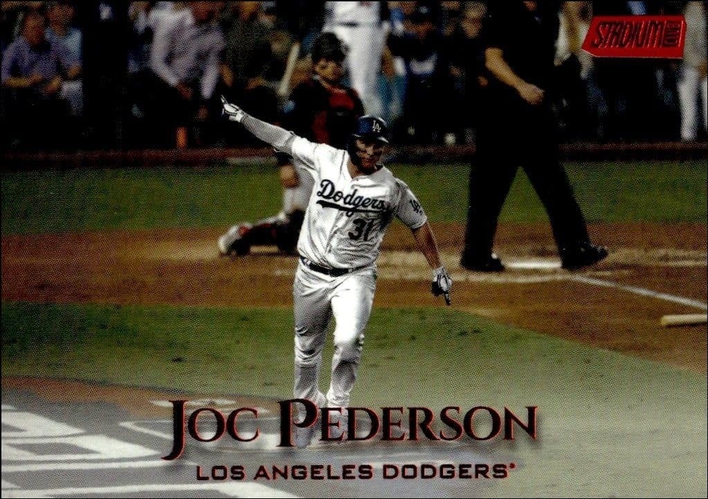 2019 Topps Stadium Club Joc Pederson #158 trading card