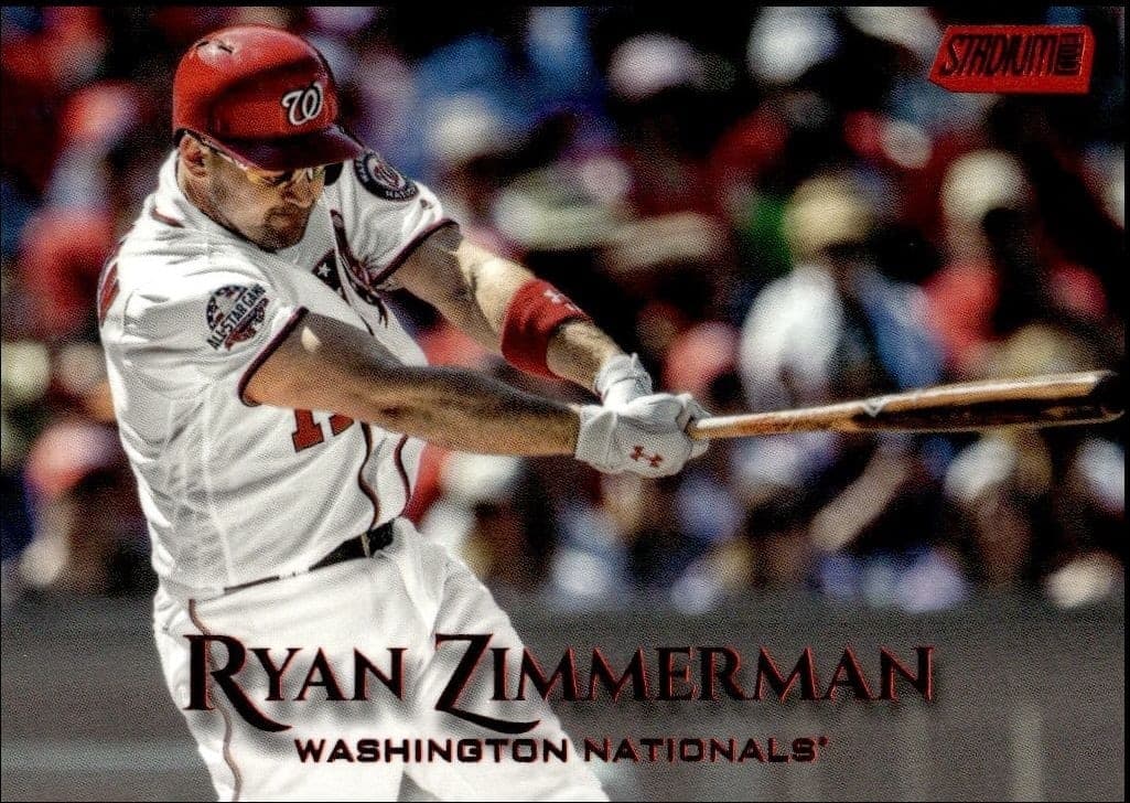 2019 Topps Stadium Club Ryan Zimmerman #219 trading card