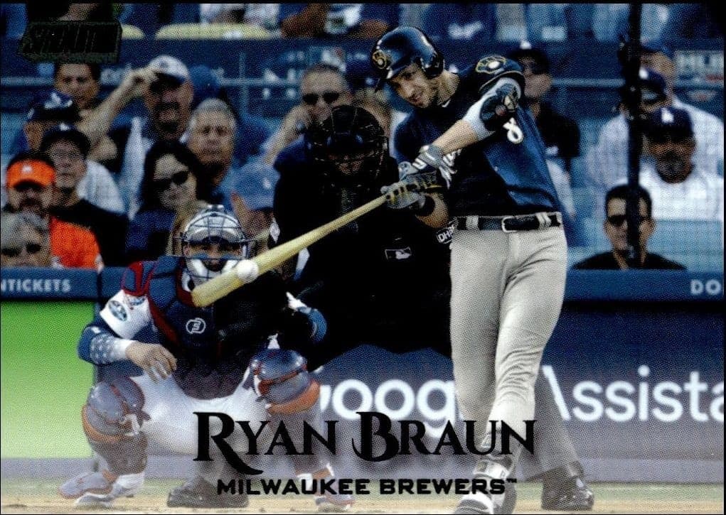 2019 Topps Stadium Club Ryan Braun #136 trading card