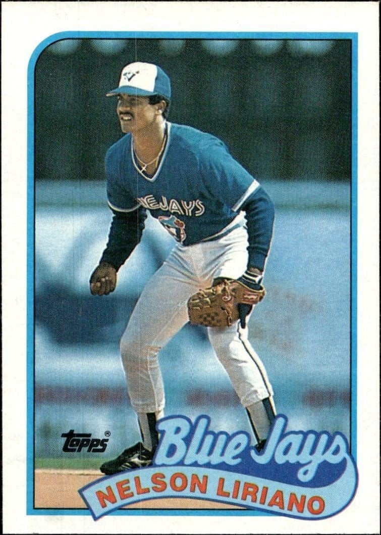 Nelson Liriano 1989 Topps #776 Baseball Trading Card - Front 1989 Topps Nelson Liriano #776 baseball trading card front