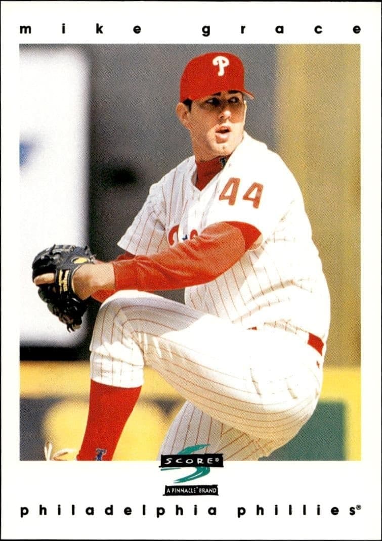 1997 Pinnacle Score Mike Grace #292 trading card
