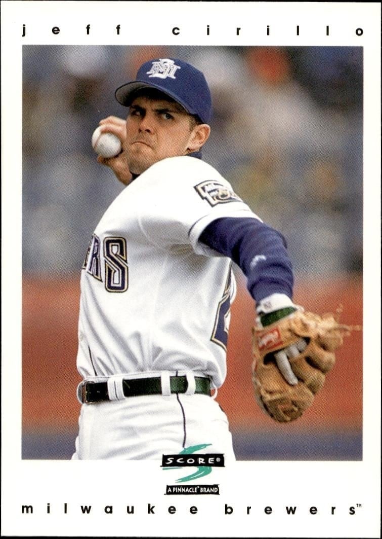 Jeff Cirillo 1997 Pinnacle Score #88 Baseball Trading Card - Front 1997 Pinnacle Score Jeff Cirillo #88 baseball trading card front