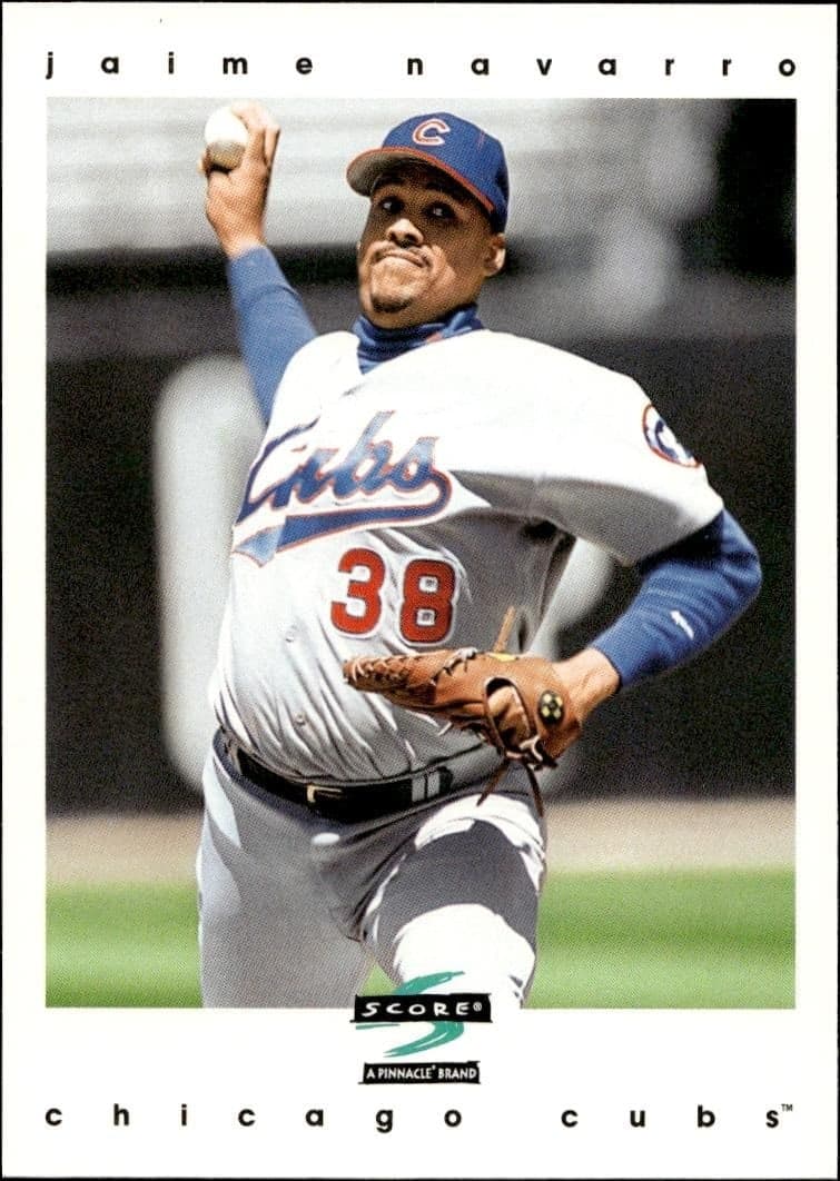 1997 Pinnacle Score Jaime Navarro #15 trading card