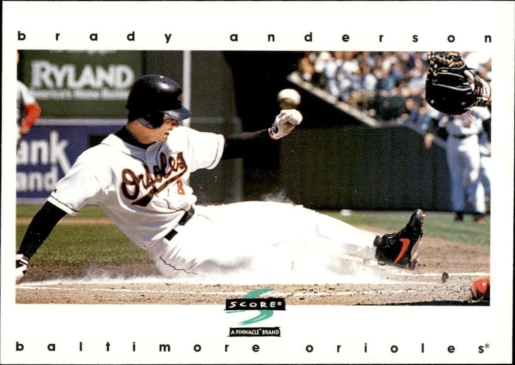 1997 Pinnacle Score Brady Anderson #96 trading card