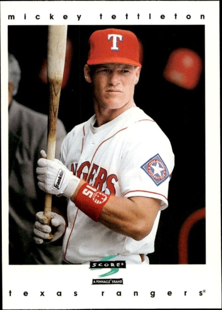 1997 Pinnacle Score Mickey Tettleton #1 trading card