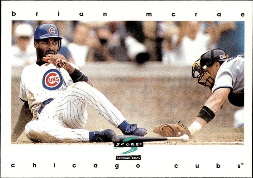 1997 Pinnacle Score Brian McRae #99 trading card